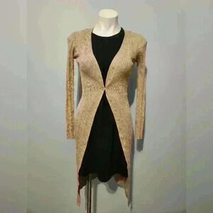 H&M Tan colored cardigan/dress